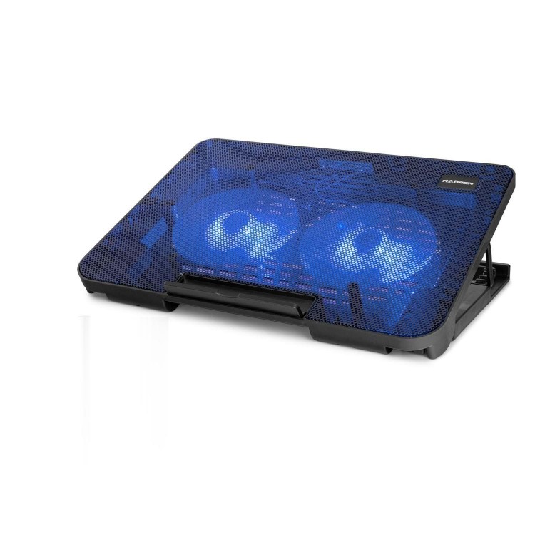 Notebook Cooler 2 Fan LED Black HDX4252
