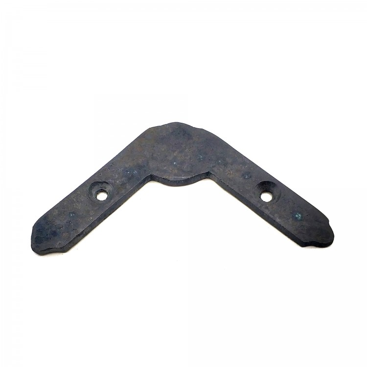 Antique Style Decorative Brass Hammered Square - Top, 80x80mm, Oxidized