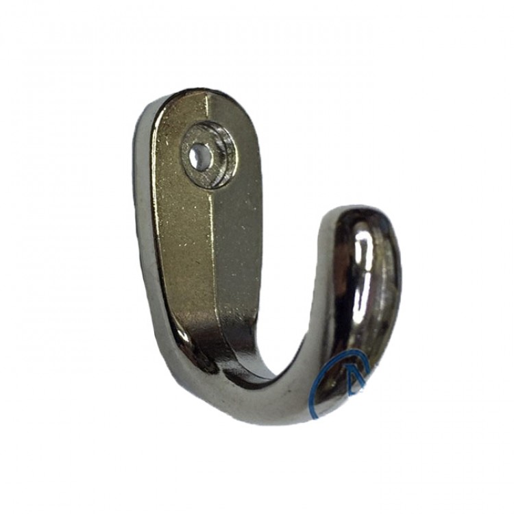 Büyük Tekli Fincan Askı, Dekor Askısı - Nikel, 12x23x30 mm Büyük Tekli Fincan Askı, Dekor Askısı - Nikel, 12x23x30 mm