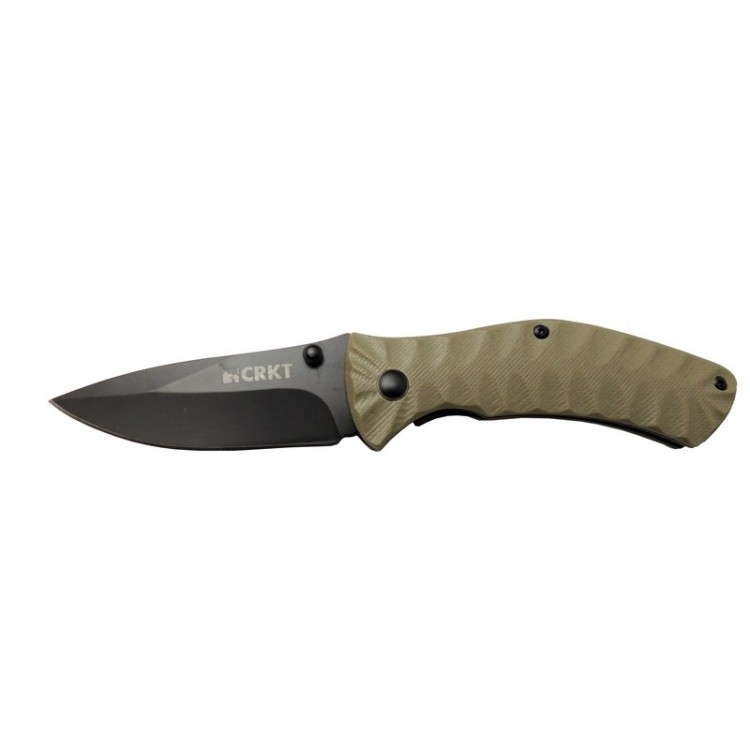 Crkt İncendor 2078 Gri Kamp Çakı 17,5cm - Manuel, Plastik Sap