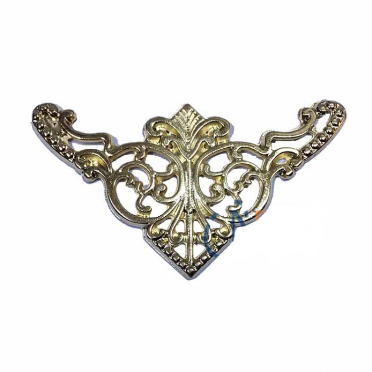 Dekoratif Köşe Süsü, Köşelik - Büyük, 31x55mm, Sarı, 100 Adet Dekoratif Köşe Süsü, Köşelik - Büyük, 31x55mm, Sarı, 100 Adet