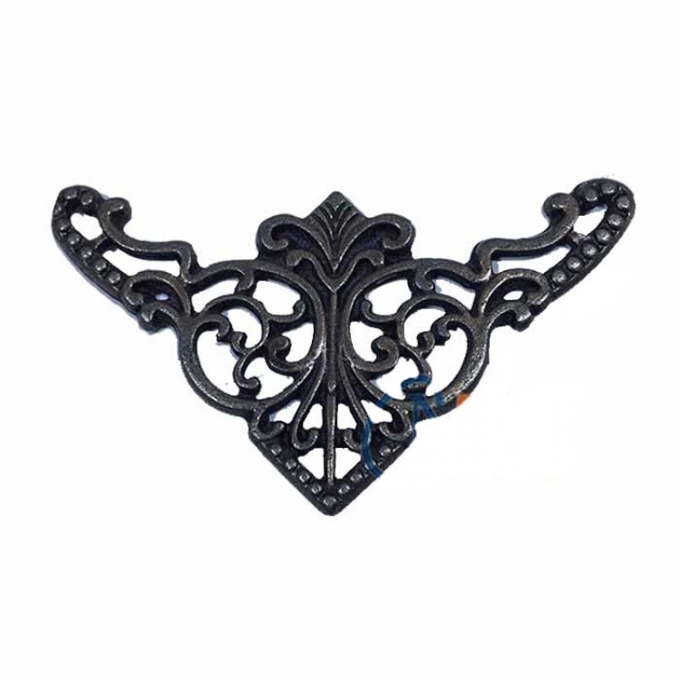 Dekoratif Köşe Süsü, Köşelik - Büyük, 31x55mm, Eskitme, 100 Adet Dekoratif Köşe Süsü, Köşelik - Büyük, 31x55mm, Eskitme, 100 Adet