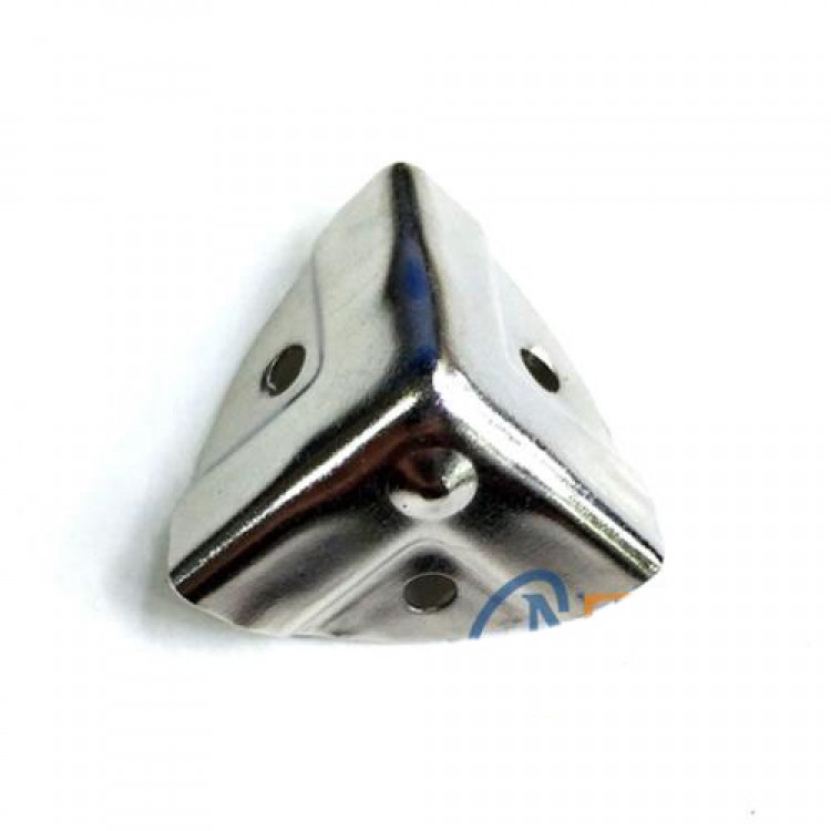 Dekoratif, Kutu, Sandık Köşesi - 35x22 mm, Küçük, Nikel, 100 Adet Dekoratif, Kutu, Sandık Köşesi - 35x22 mm, Küçük, Nikel, 100 Adet