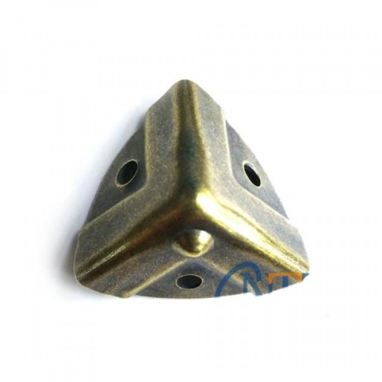 Dekoratif, Kutu, Sandık Köşesi - 35x22 mm, Küçük, Antik, 1 Adet Dekoratif, Kutu, Sandık Köşesi - 35x22 mm, Küçük, Antik, 1 Adet