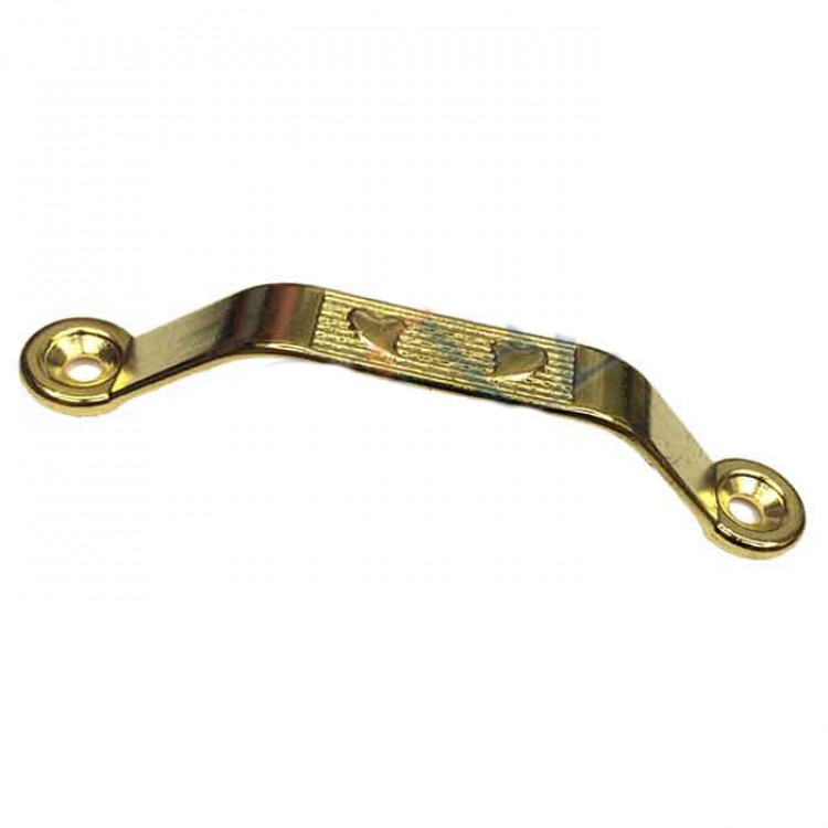 Dekoratif Zamak Kulp Dıştan - 64mm, Sarı, 100 Adet Dekoratif Zamak Kulp Dıştan - 64mm, Sarı, 100 Adet