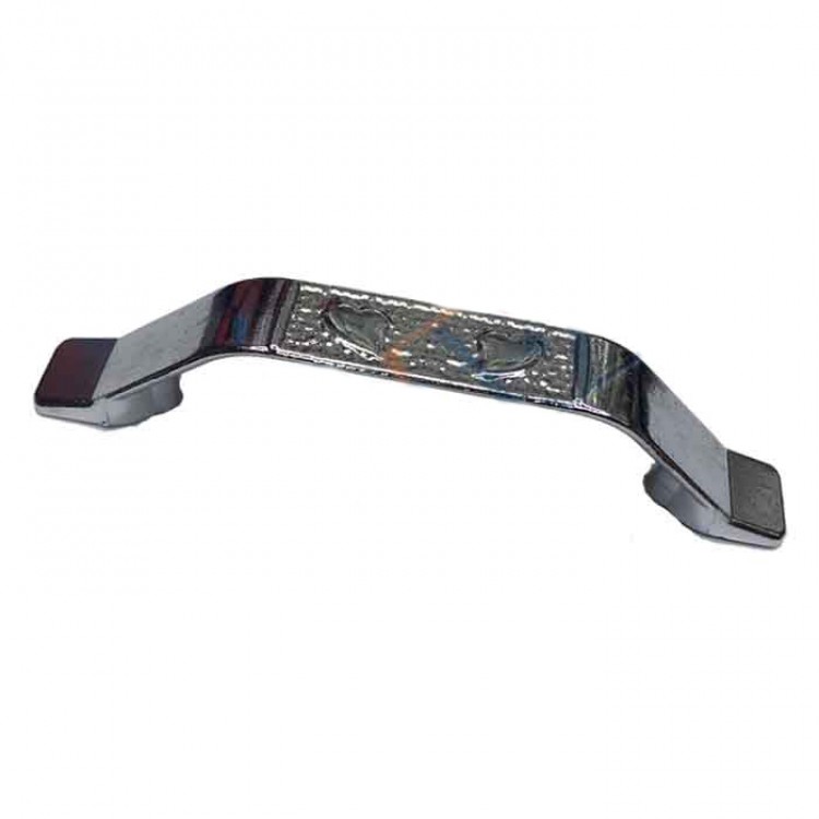 Dekoratif Zamak Kulp İçten - 64mm, Nikel, 1 Adet Dekoratif Zamak Kulp İçten - 64mm, Nikel, 1 Adet