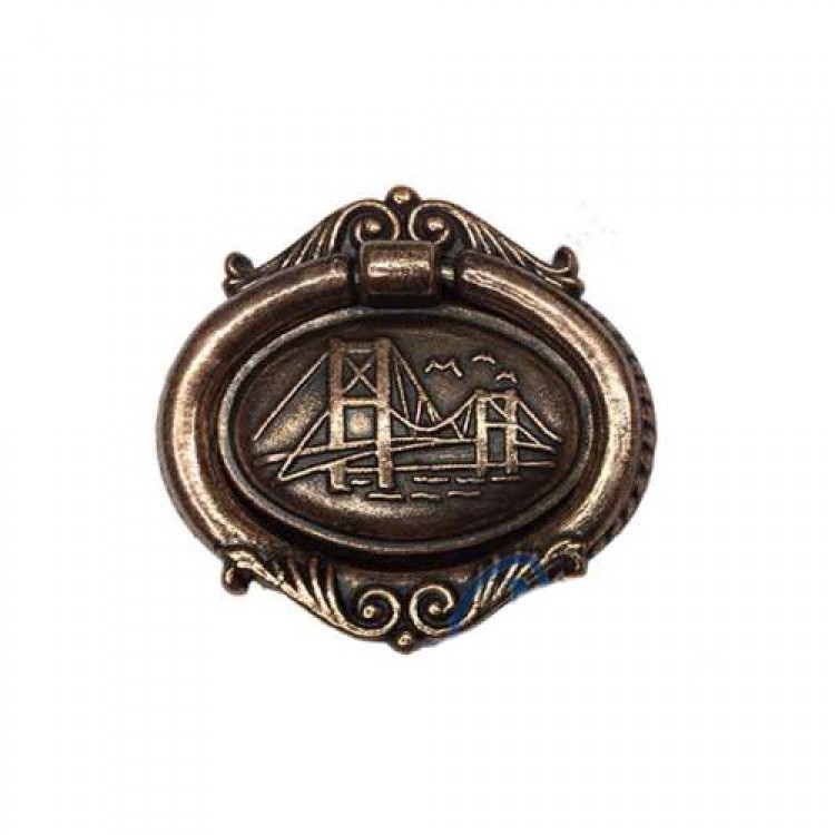 Dekoratif Zamak Sarkaç - Büyük, Kulp, Eskitme, 100 Adet Dekoratif Zamak Sarkaç - Büyük, Kulp, Eskitme, 100 Adet