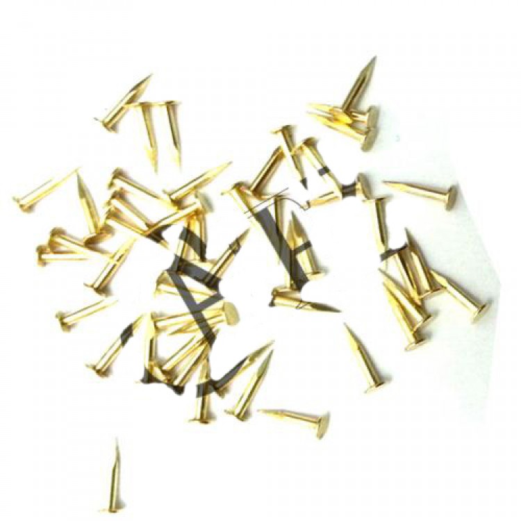 Klips, Menteşe, Ayağı Çivisi 7mm Çelik - Sarı 100gr Klips, Menteşe, Ayağı Çivisi 7mm Çelik - Sarı 100gr