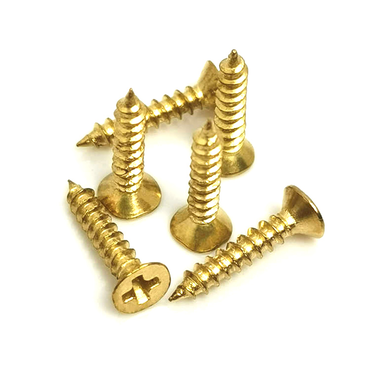 Clip, Hinge, Foot, Wood, Particle Board Screw 3x13 mm - Yellow 100 Pieces