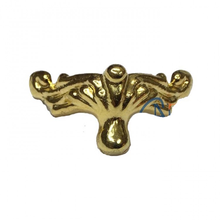 Köşe Etekli Sandık Ayağı, Kutu Ayak 1,5 cm - Sarı Köşe Etekli Sandık Ayağı, Kutu Ayak 1,5 cm - Sarı