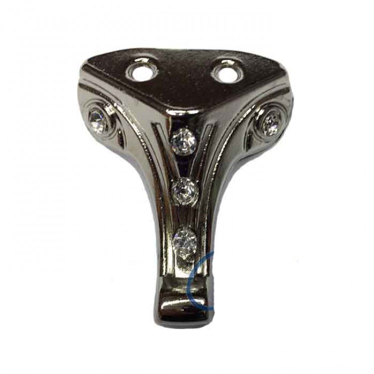 Moda Taşlı Ahşap Sandık Ayağı, Kutu Ayak 3,5 cm - Nikel, 50 Adet Moda Taşlı Ahşap Sandık Ayağı, Kutu Ayak 3,5 cm - Nikel, 50 Adet