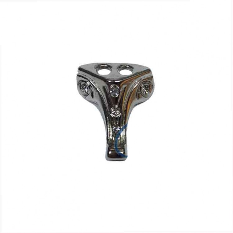 Moda Taşlı Ahşap Sandık Ayağı, Kutu Ayak 1,5 cm - Nikel, 100 Adet Moda Taşlı Ahşap Sandık Ayağı, Kutu Ayak 1,5 cm - Nikel, 100 Adet