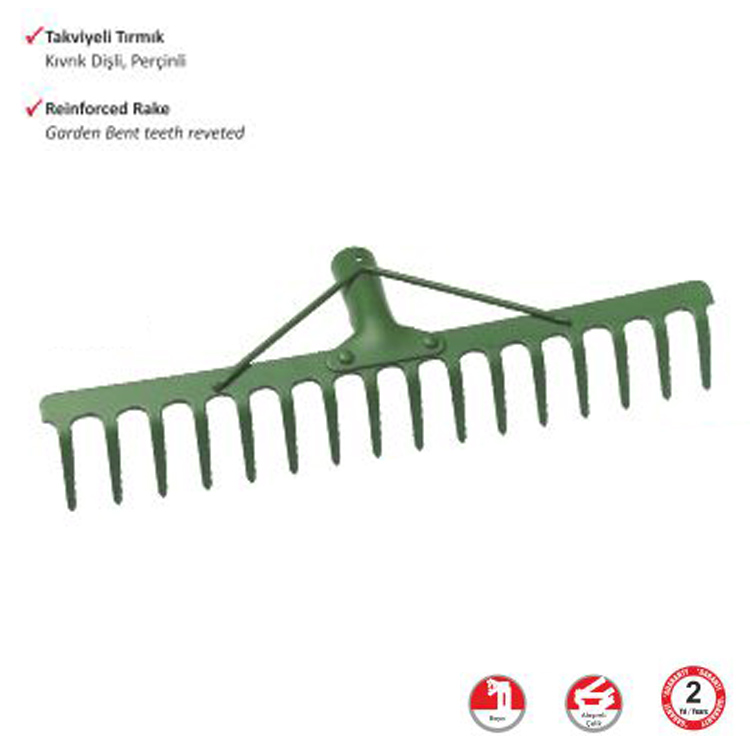 S.D. Takviyeli Tırmık 14 Diş S.D. Takviyeli Tırmık 14 Diş