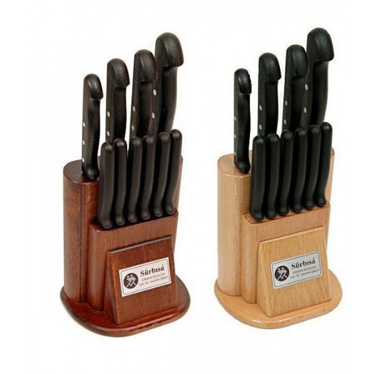 61500 - Sürmene Mutfak Bıçağı Seti - 10 lu Set 61500 - Sürmene Mutfak Bıçağı Seti - 10 lu Set