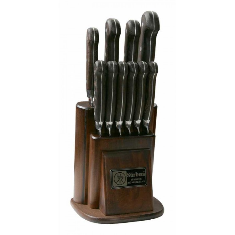 61500YM - Sürmene Yöresel Mutfak Bıçağı Seti - 10 lu Set 61500YM - Sürmene Yöresel Mutfak Bıçağı Seti - 10 lu Set