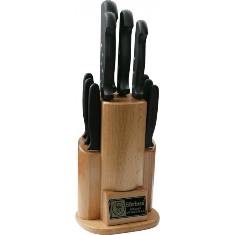 61504 - Sürmene Mutfak Bıçağı Seti - 10 lu Set 61504 - Sürmene Mutfak Bıçağı Seti - 10 lu Set