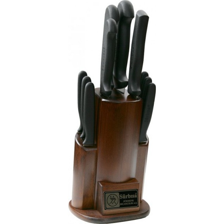 61506 - Sürmene Mutfak Bıçağı Seti - 11 lu Set 61506 - Sürmene Mutfak Bıçağı Seti - 11 lu Set