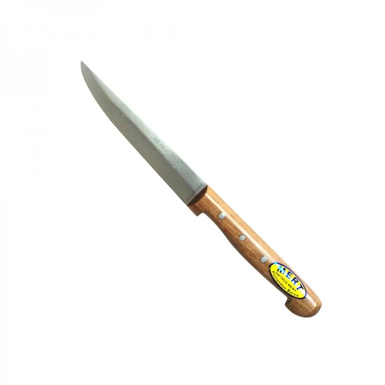 H.M. Paslanmaz Bursa Sebze Bıçağı 11 cm, Ahşap Sap