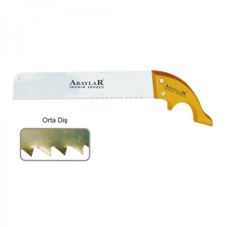 Abaylar Medium Tooth Hand Saw No. 12 - Wood Handle