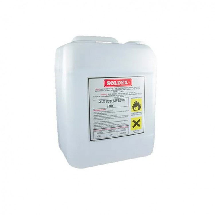 No Clean Flux 5 LT SR33 - Temizleme Gerektirmeyen Lehim Suları No Clean Flux 5 LT SR33 - Temizleme Gerektirmeyen Lehim Suları