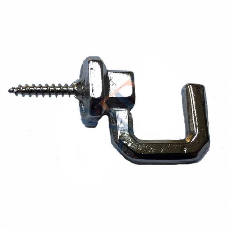 Vidalı Kanca, Askı Büyük - 15x23mm, Nikel - 1 Adet Vidalı Kanca, Askı Büyük - 15x23mm, Nikel - 1 Adet