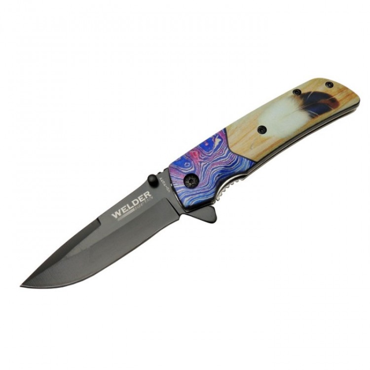 Tüylü Çakı 20,5 cm Yarı Otomatik Tüylü Çakı 20,5 cm Yarı Otomatik