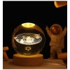 Decorative Planet Design Wooden Base Illuminated Glass Globe Glass: 6cm Wood: 2cm Decorative Planet Design Wooden Base Illuminated Glass Globe Glass: 6cm Wood: 2cm