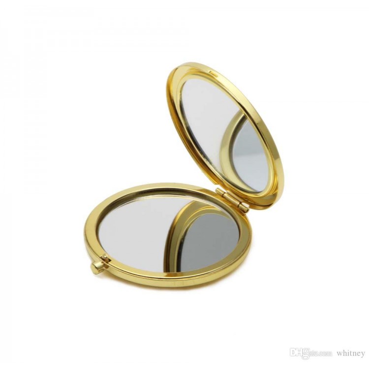 Promotional Pocket Mirror (Gold Color)