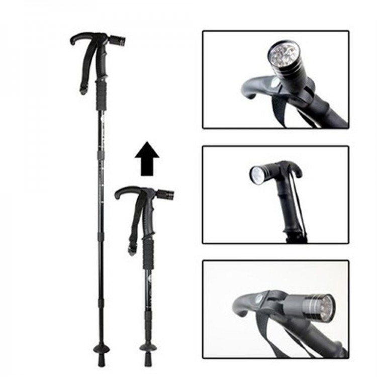 Color-Adjustable Lighted Walking Stick Wt-002