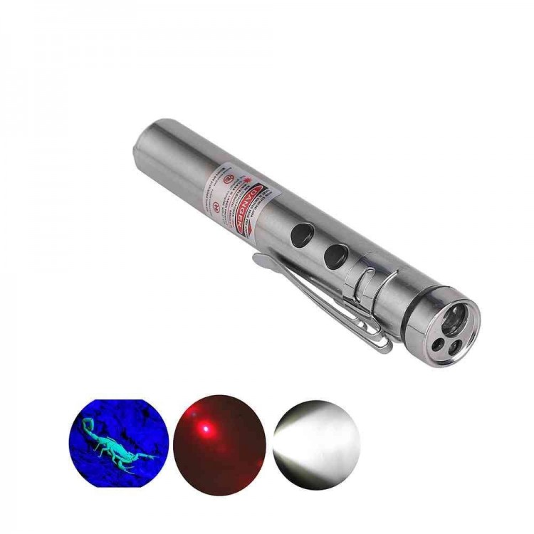 Flashlight + Ultraviolet + Laser Wt-170 Flashlight + Ultraviolet + Laser Wt-170