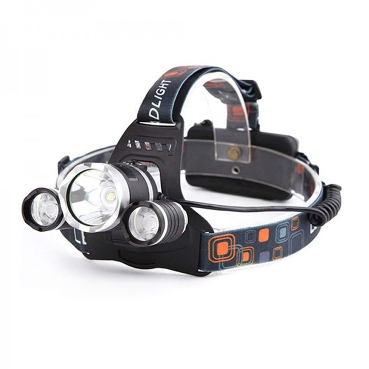 3-Head Rechargeable Headlamp Wt-256 3-Head Rechargeable Headlamp Wt-256