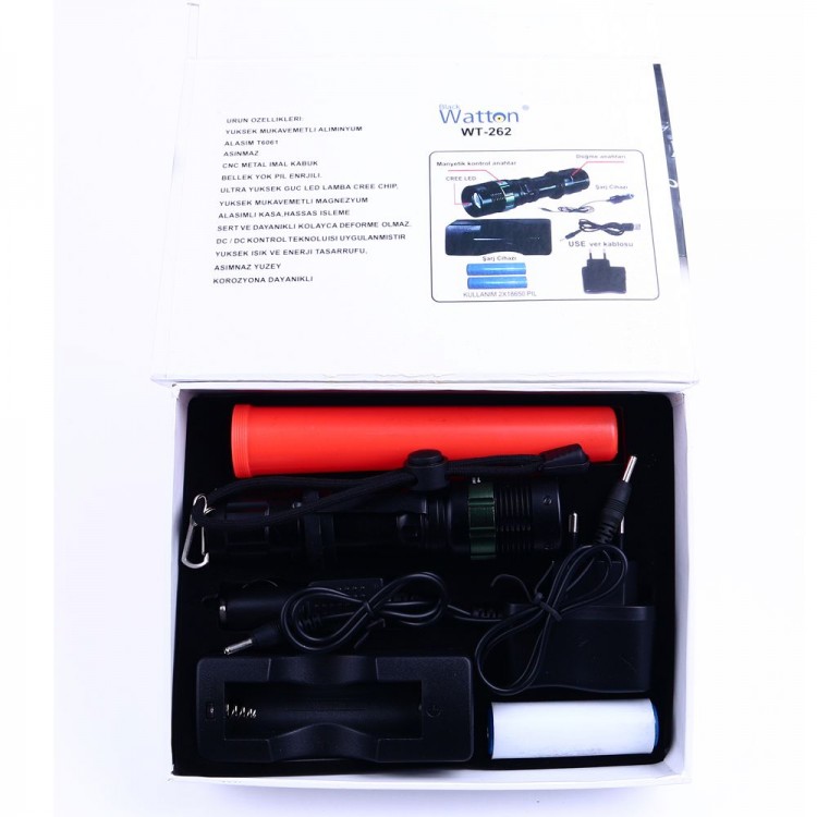 Signal Emergency Flashlight Cree5 Wt-262