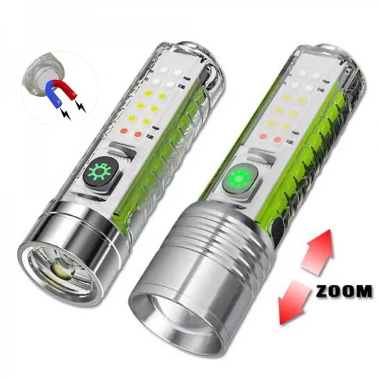 2023 Series 8 Modes Rechargeable New Generation Flashlight Wt-609