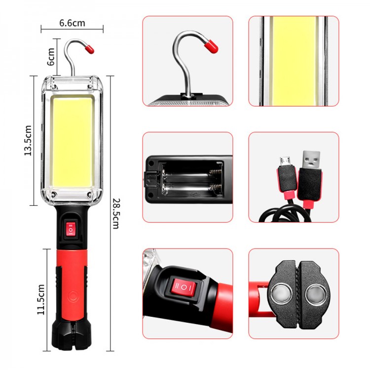 USB Rechargeable Auto Repair Work Light Wt-733