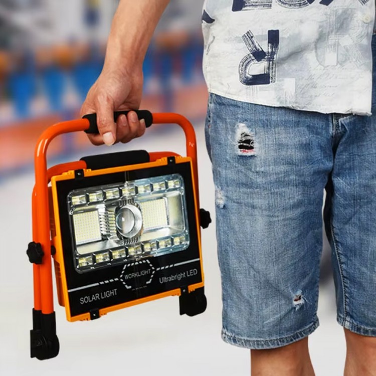 P70 LED Solar Panel Charged Portable Projector 176 SMD + Side LED WT-734 P70 LED Solar Panel Charged Portable Projector 176 SMD + Side LED WT-734