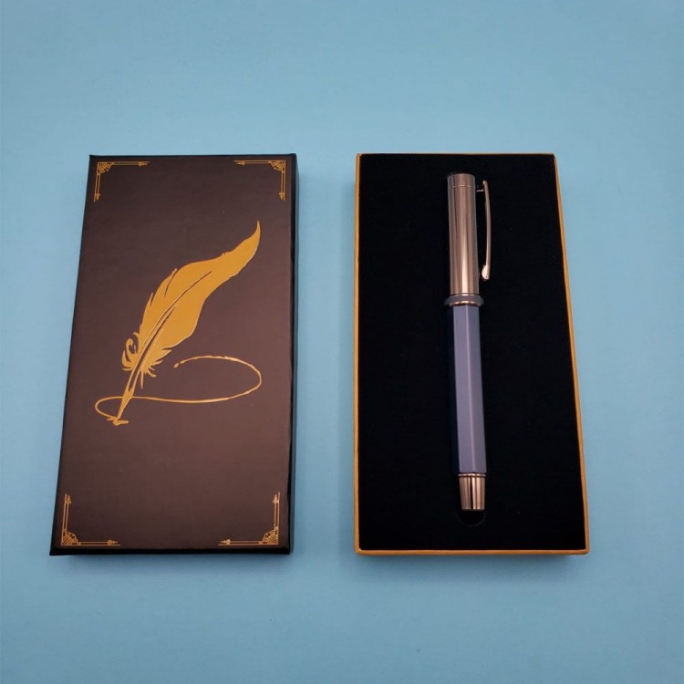 Metal Lacivert Pen Metal Lacivert Pen