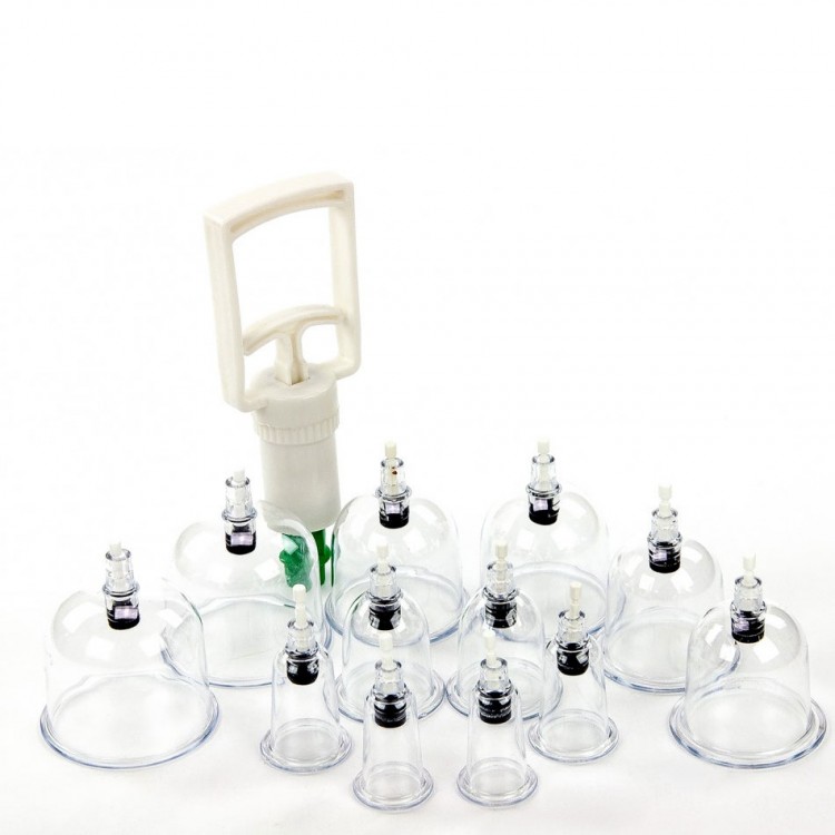 100 Number 4 Hijama Cups - Pump Included 100 Number 4 Hijama Cups - Pump Included