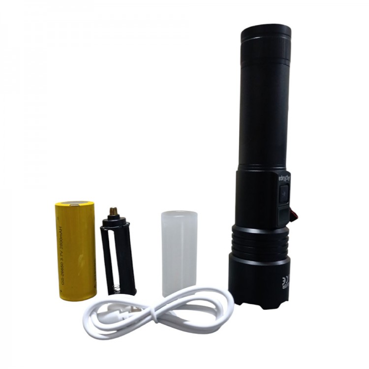 1300 Lümen TG Led 2800 mAH Zoom Özellikli Şarj Edilebilir El Feneri SK3600 1300 Lümen TG Led 2800 mAH Zoom Özellikli Şarj Edilebilir El Feneri SK3600