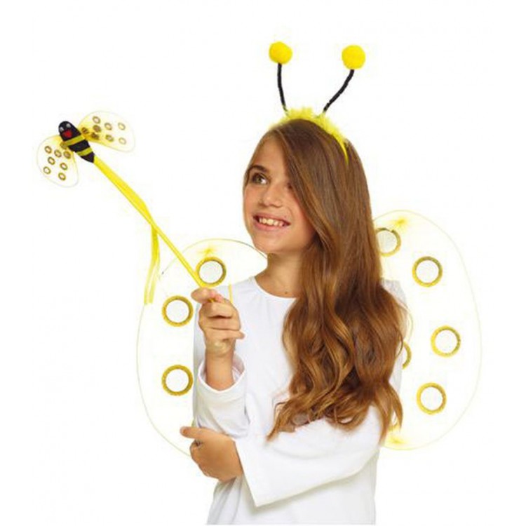 Bee Wing Set Wing Crown and Staff