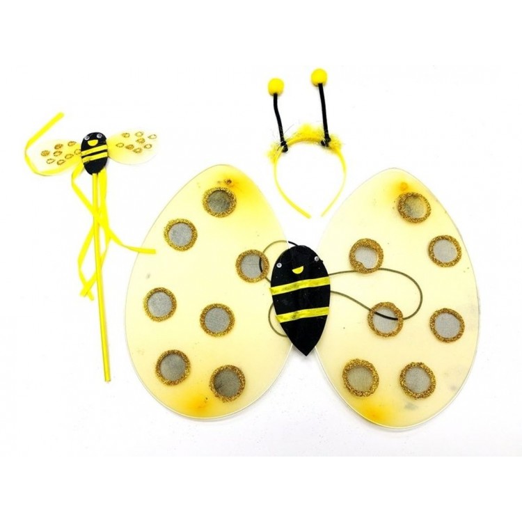 Bee Wing Set Wing Crown and Staff