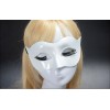 White Color Masquerade Costume Party Venice Ball Mask