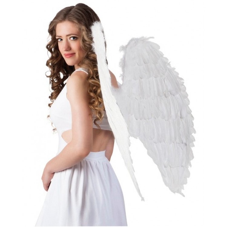 White Large Angel Wing 55x80 cm White Large Angel Wing 55x80 cm