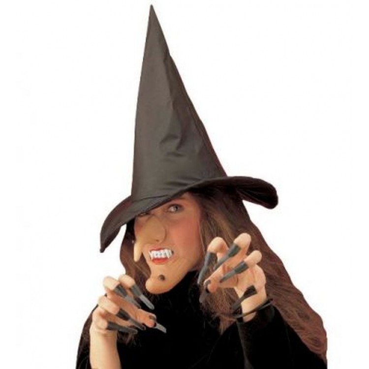Witch Hat Witch Claws Witch Nose Witch Chin Witch Tooth Set