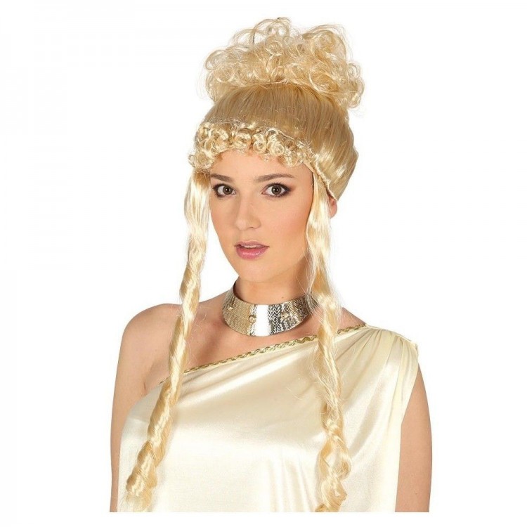Marie Antoinette Baroque Period Wig, Gold Color