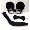 Mickey Mouse Glasses Bow Tie Tail Set