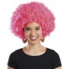 Pink Curly Afro Bonus Wig
