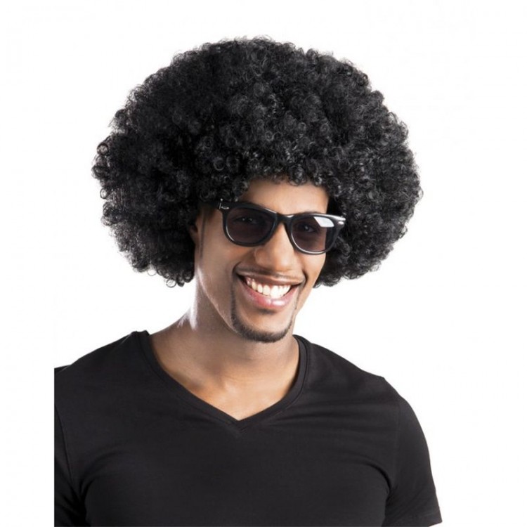 Black Curly Afro Bonus Wig Party Wig