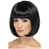 Black Party Wig with Short Hair