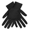 Black Adult Size Stretch Performance Gloves