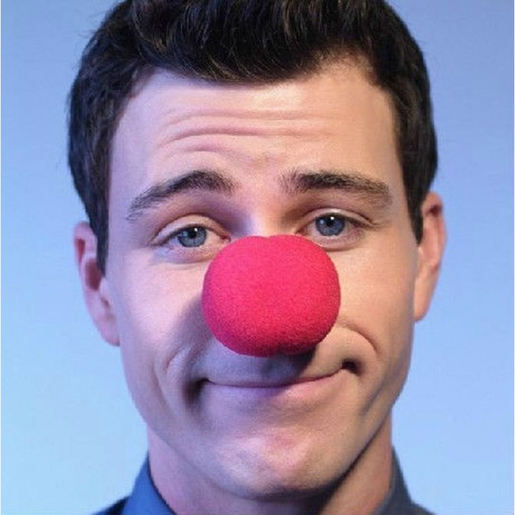 Sponge Clown Nose 1 Piece
